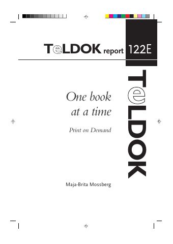 Omslag till Rapport 122E