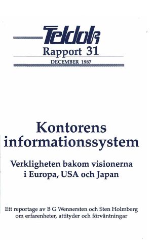 Omslag till Rapport 31