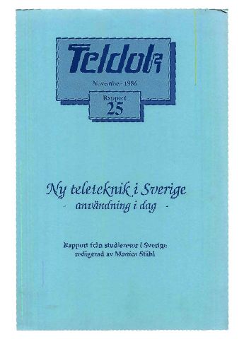 Omslag till Rapport 25