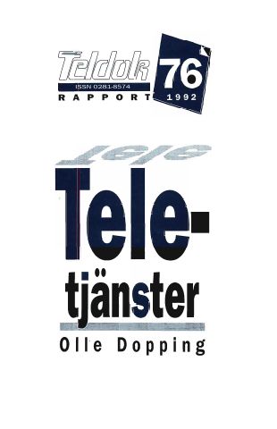 Omslag till Rapport 76