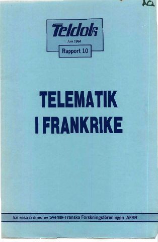 Omslag till Rapport 10