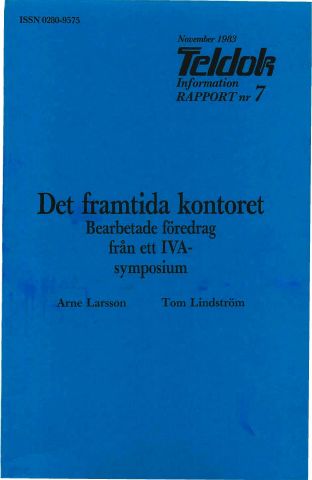 Omslag till Rapport 7