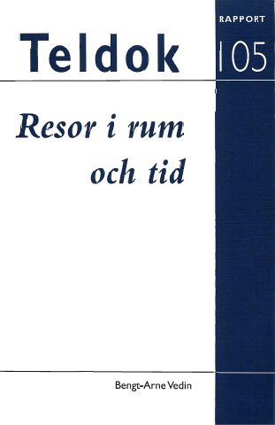 Omslag till Rapport 105