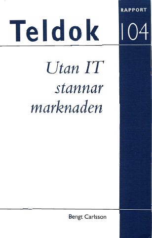 Omslag till Rapport 104