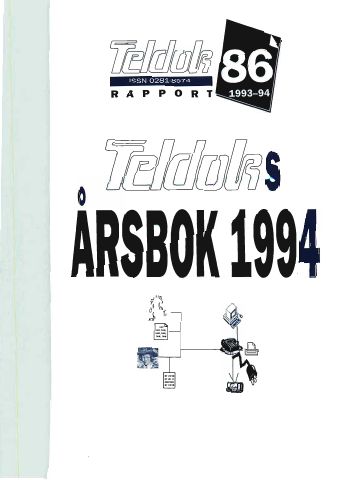 Omslag till Rapport 86