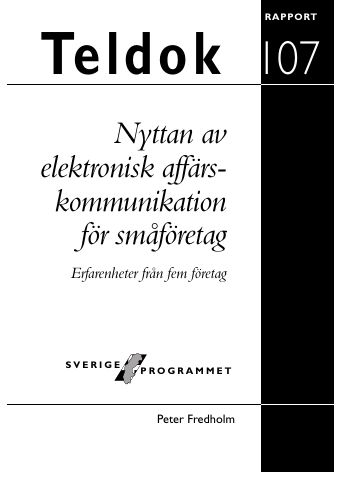 Omslag till Rapport 107