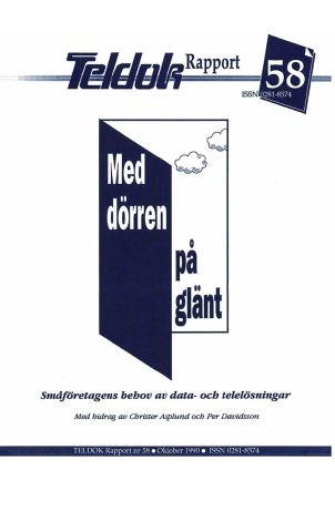 Omslag till Rapport 58