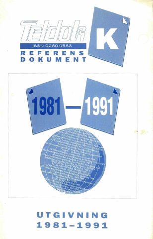 Omslag till Referensdokument K