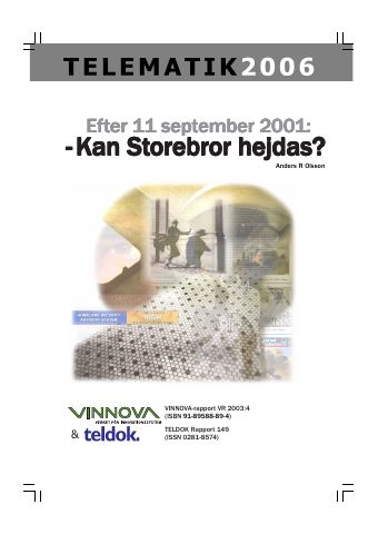 Omslag till Rapport 149