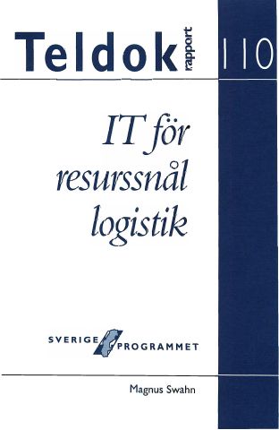 Omslag till Rapport 110
