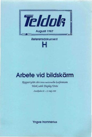 Omslag till Referensdokument H