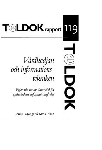 Omslag till Rapport 119