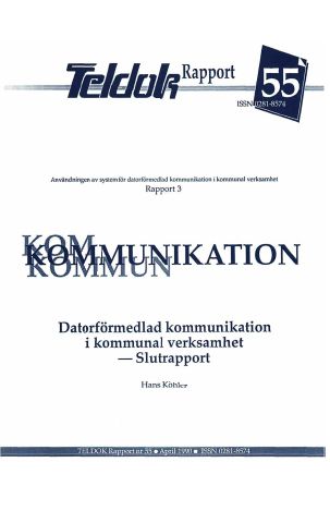 Omslag till Rapport 55