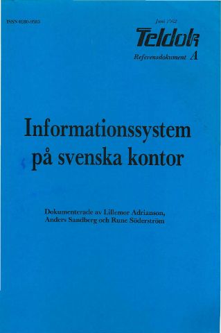 Omslag till Referensdokument A